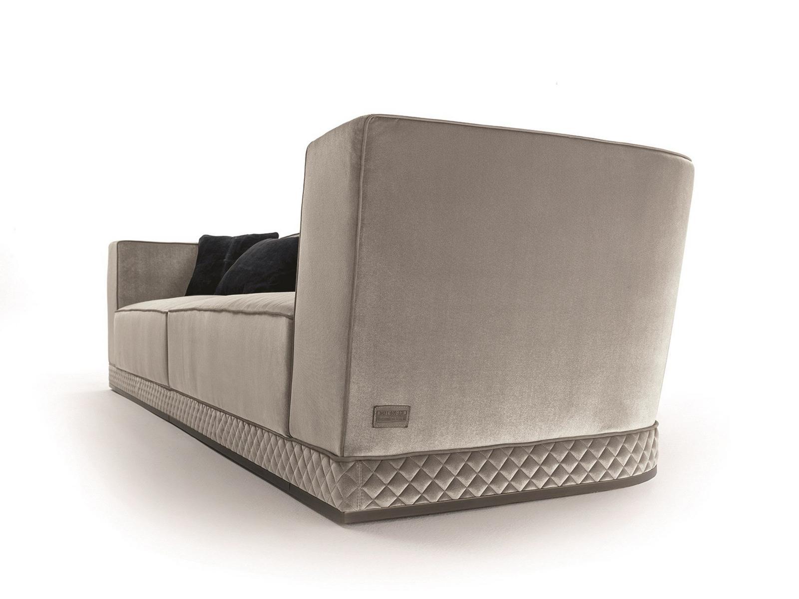 Corner nabuk sofa | Welles by Longhi