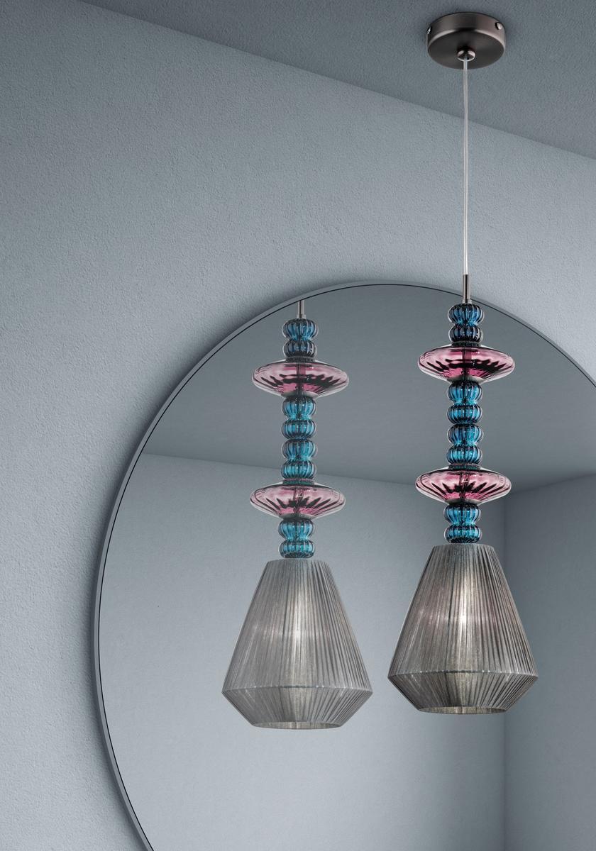 Glass pendant lamp | Bon Bon by Sylcom