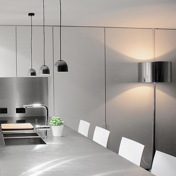 Die cast aluminium floor lamp | Spun Light F by Flos