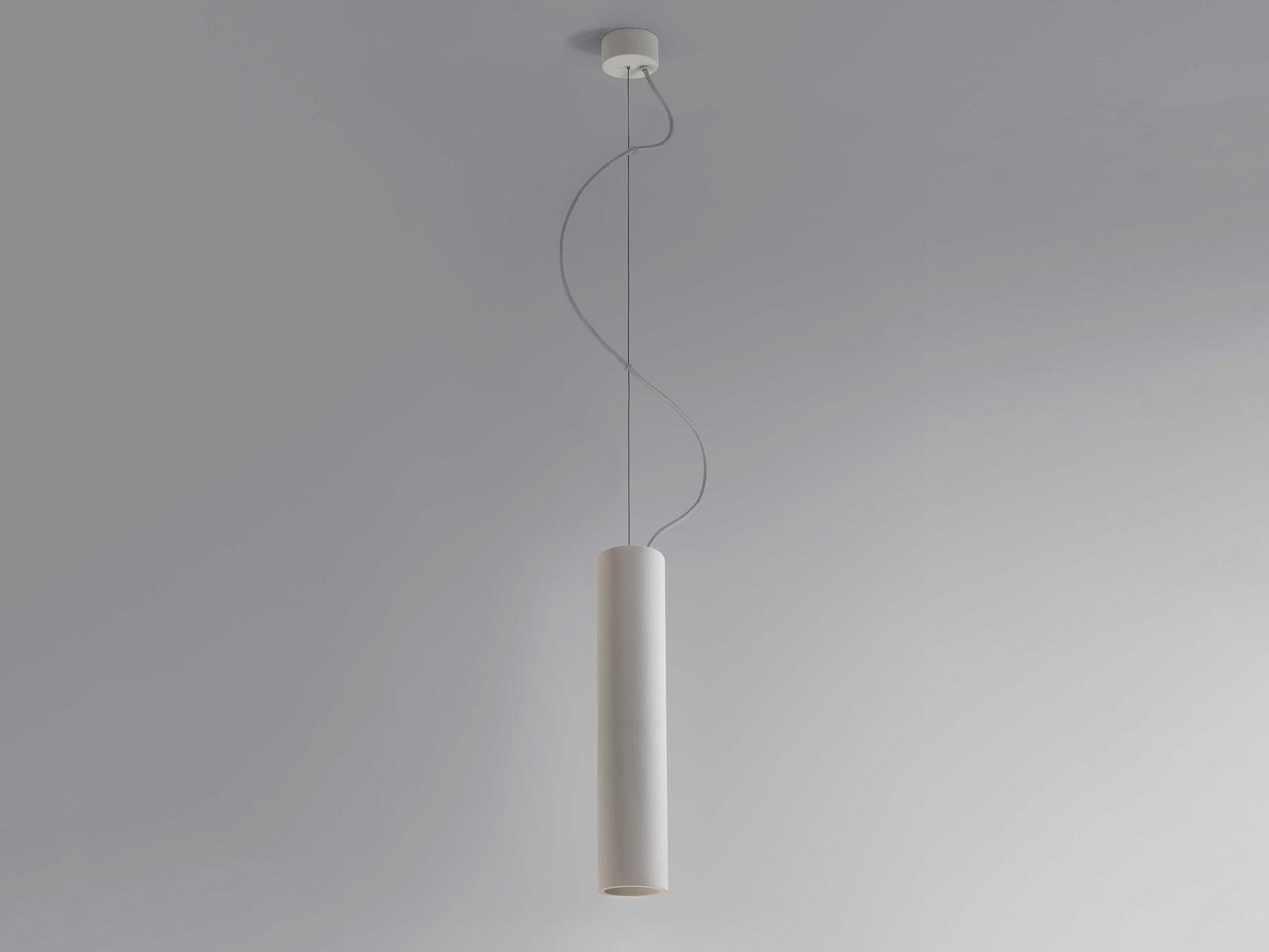 LED plaster pendant lamp with dimmer | Osca Round by Astro lighting