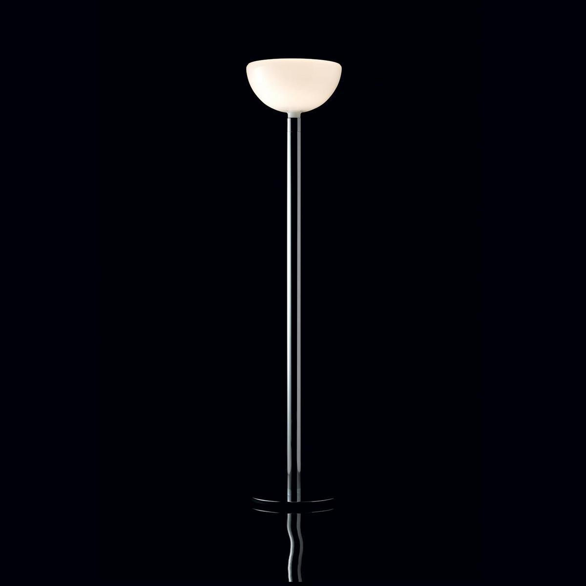 Metal and glass floor lamp | Am2c by Nemo