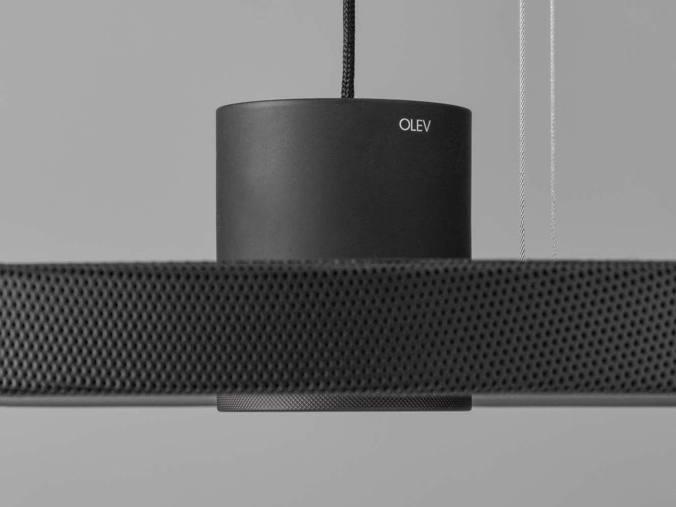 LED perforated metal pendant lamp | Eclipse Beam Silence by Olev