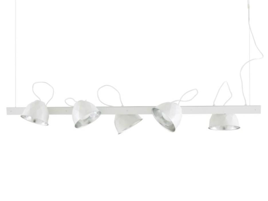 Halogen epoxy paint steel pendant lamp | Trepied by Ligne Roset