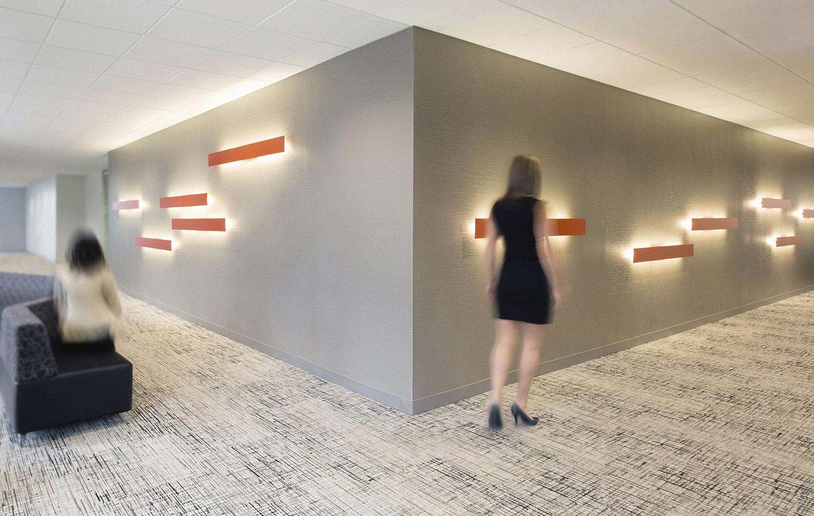 Acrylic wall lamp | Fields by Foscarini