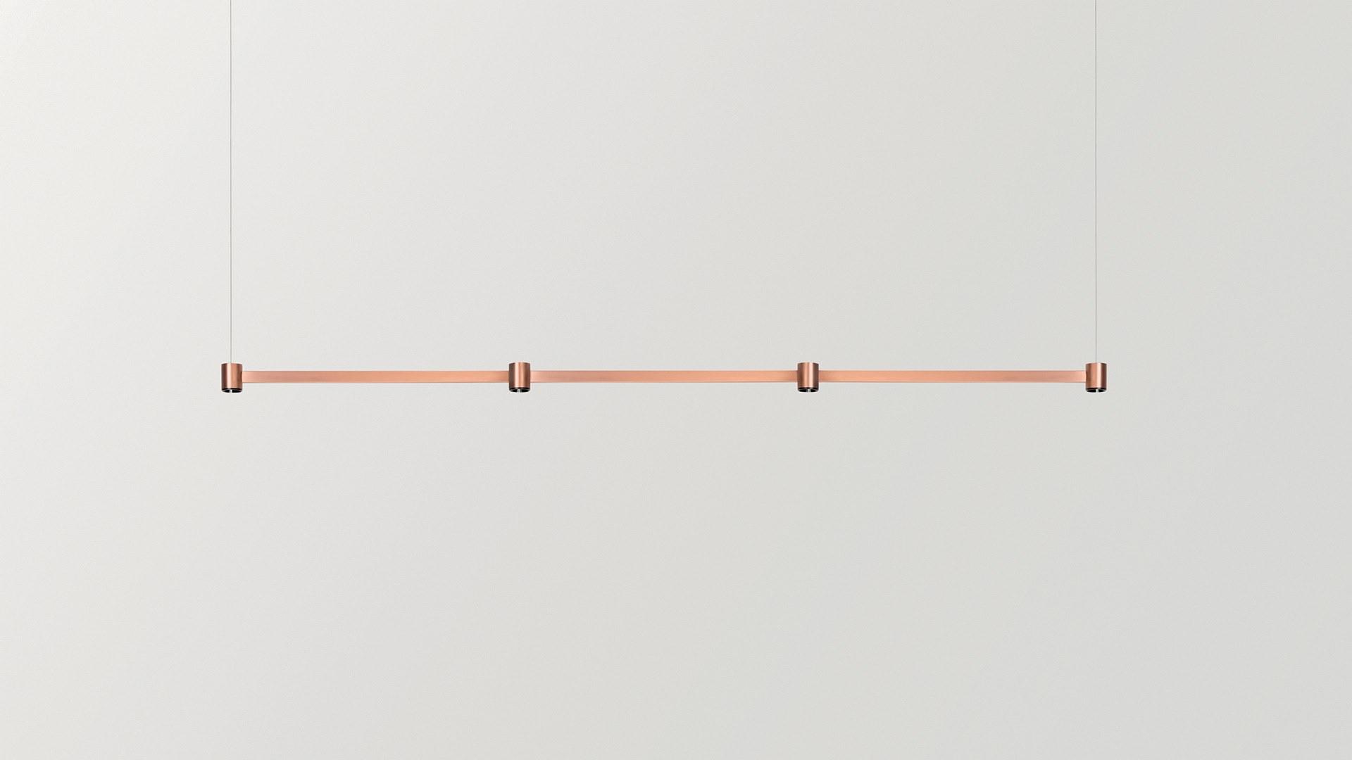 LED direct light brass pendant lamp |  by Arkoslight