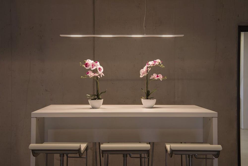 Aluminium pendant lamp in a contemporary style | Cygnis by SLV