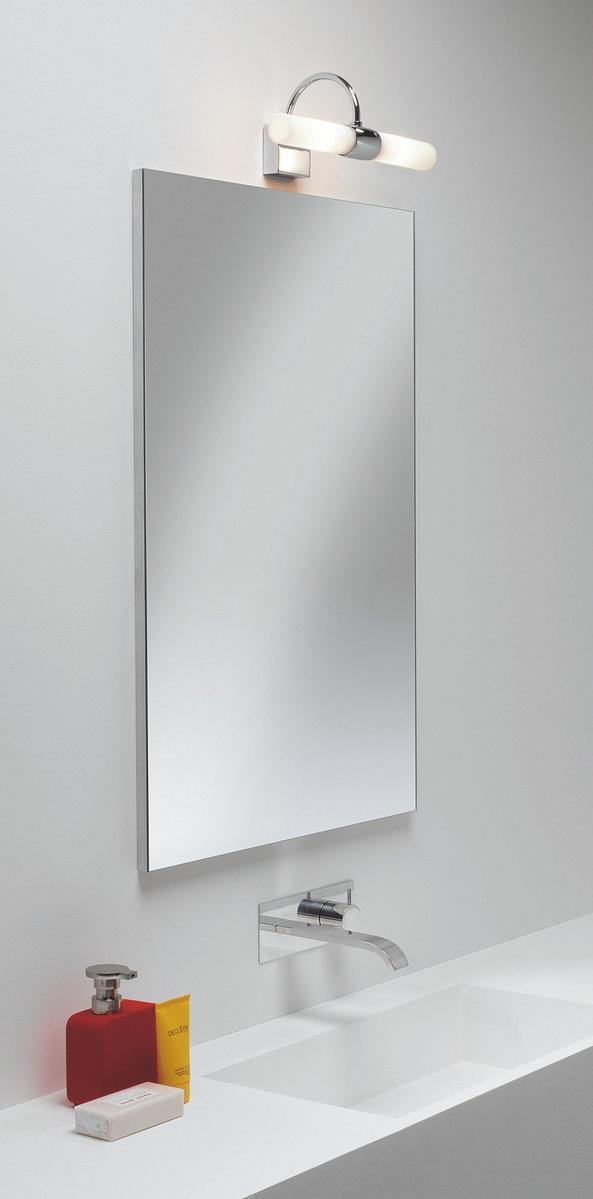 Mirror lamp in zinc and glass | Dayton by Astro lighting