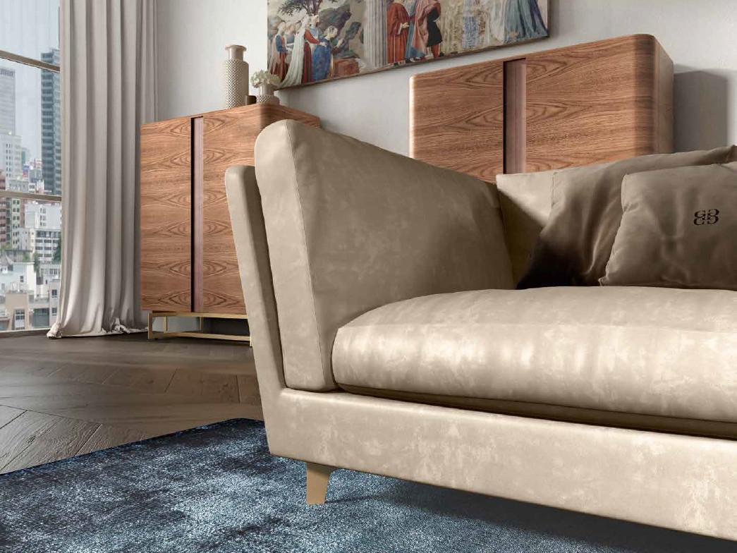 Modular leather sofa | Belt by Grilli