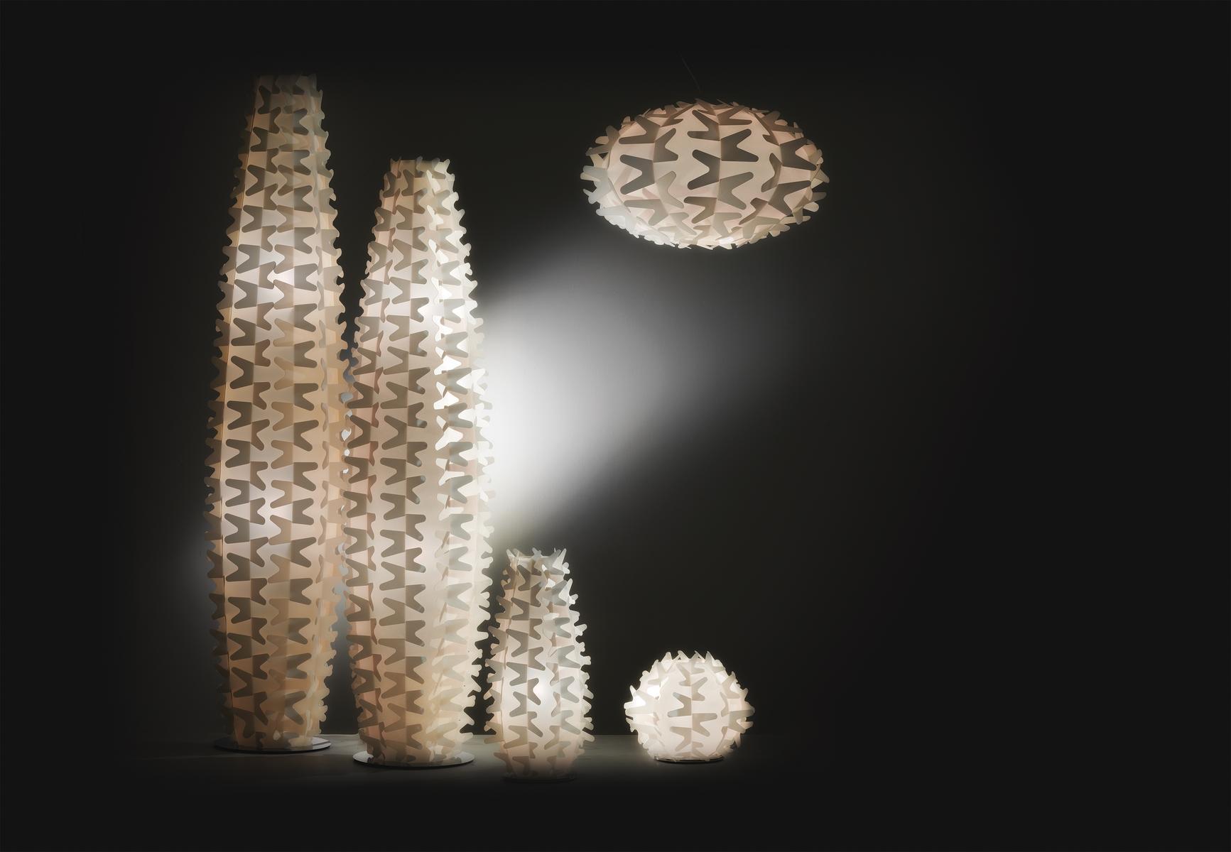 LED Opalflex® table lamp | Cactus by Slamp