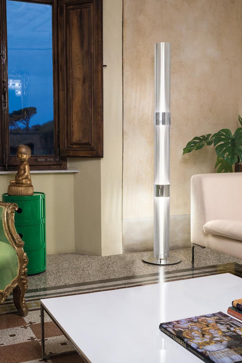 Floor lamp in Lentiflex® and Cristalflex® | La Lollo by Slamp