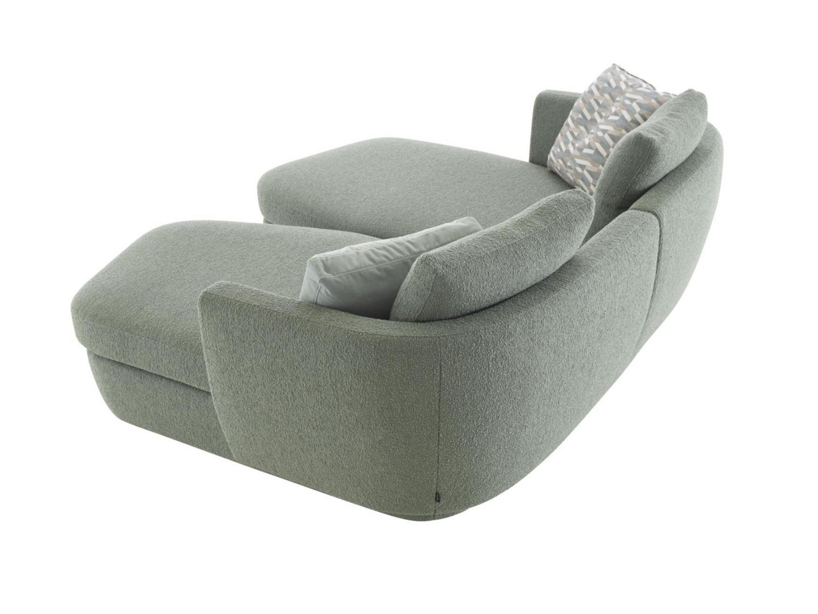 2 seater fabric sofa with chaise longue | Ipanema by Ligne Roset