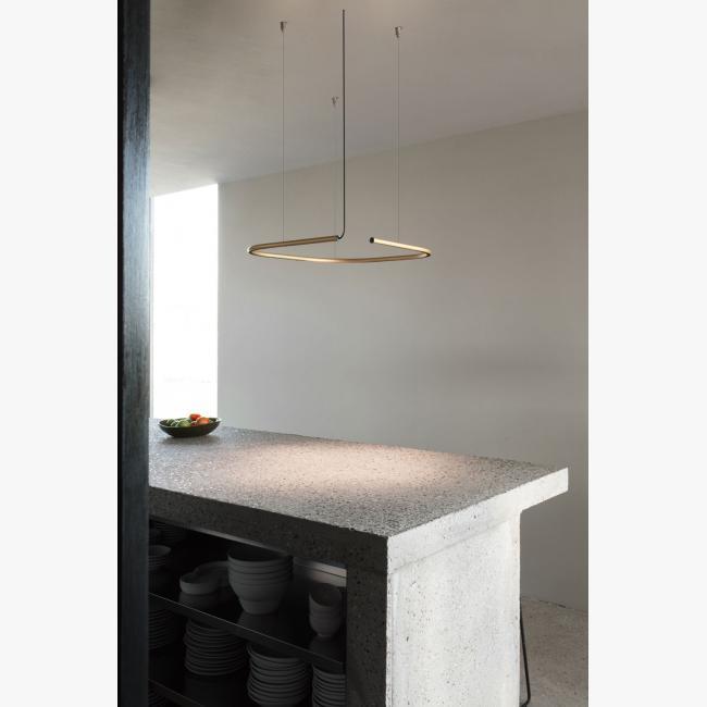 LED direct light pendant lamp | Lass-oh! by Delta light