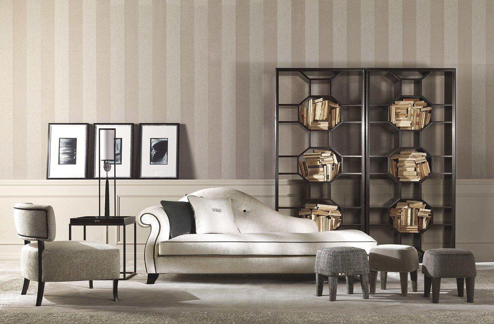 Fabric day bed | Harmony by Gianfranco Ferre Home