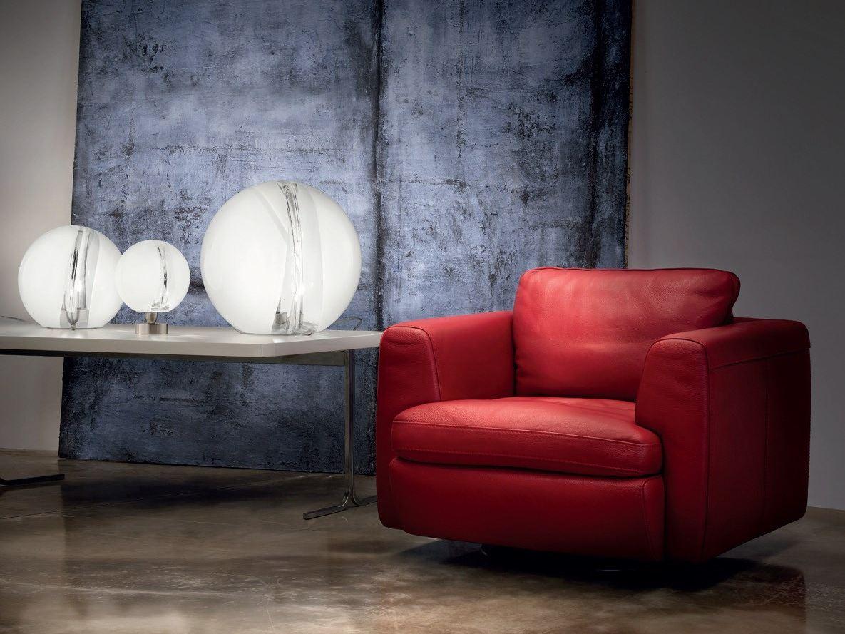 Glass table lamp | Poc Lt by Vistosi