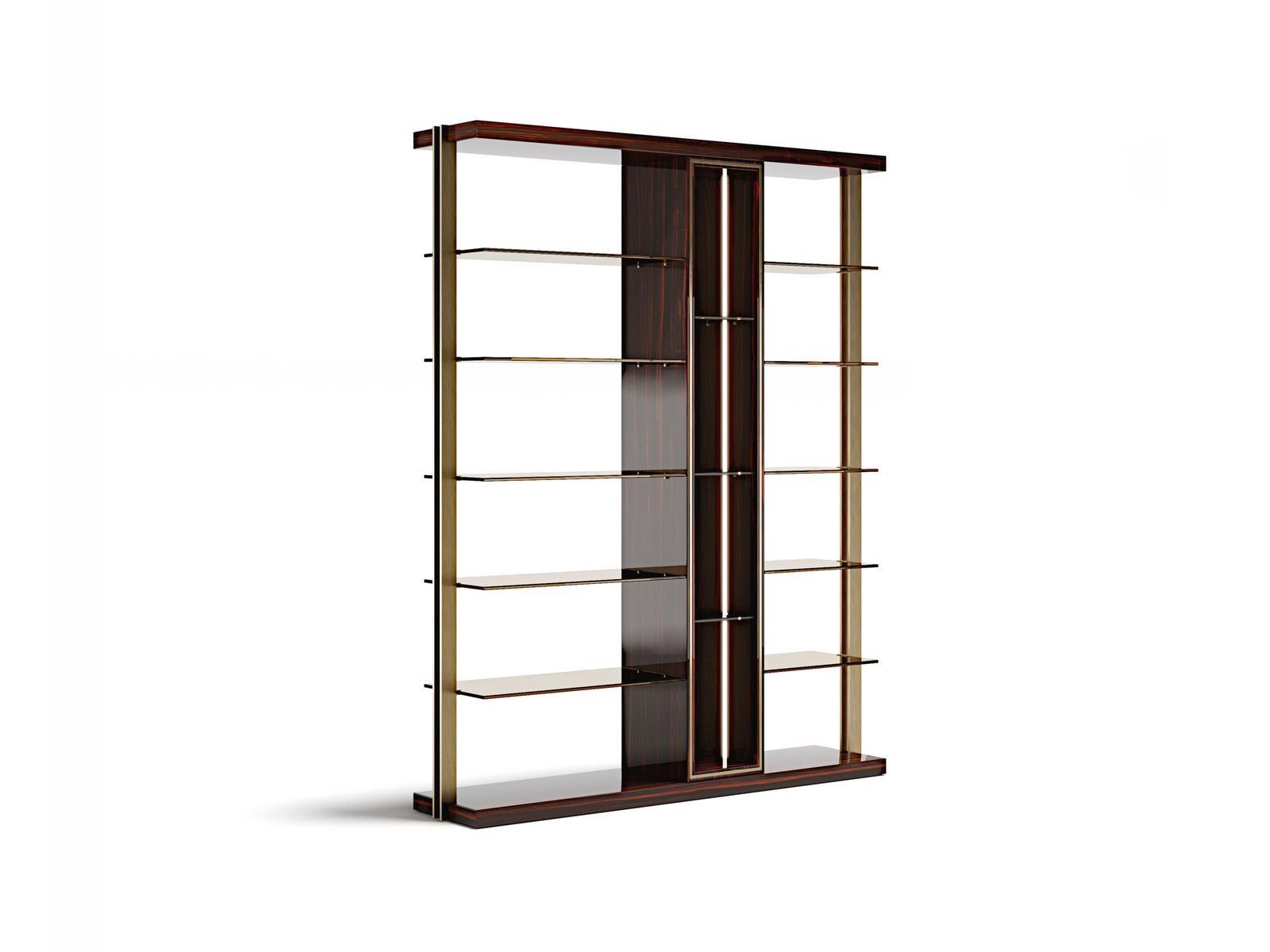 Open wall-mounted wooden bookcase | Biblo by Capital Collection