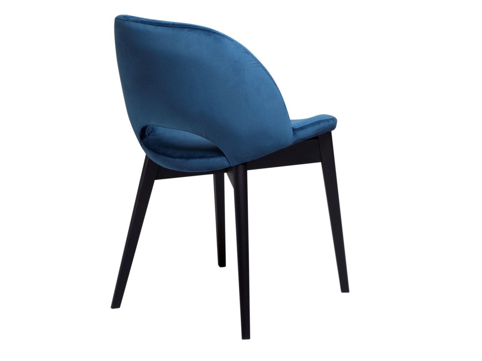 Velvet chair and wooden base | Beetle by Tonin Casa
