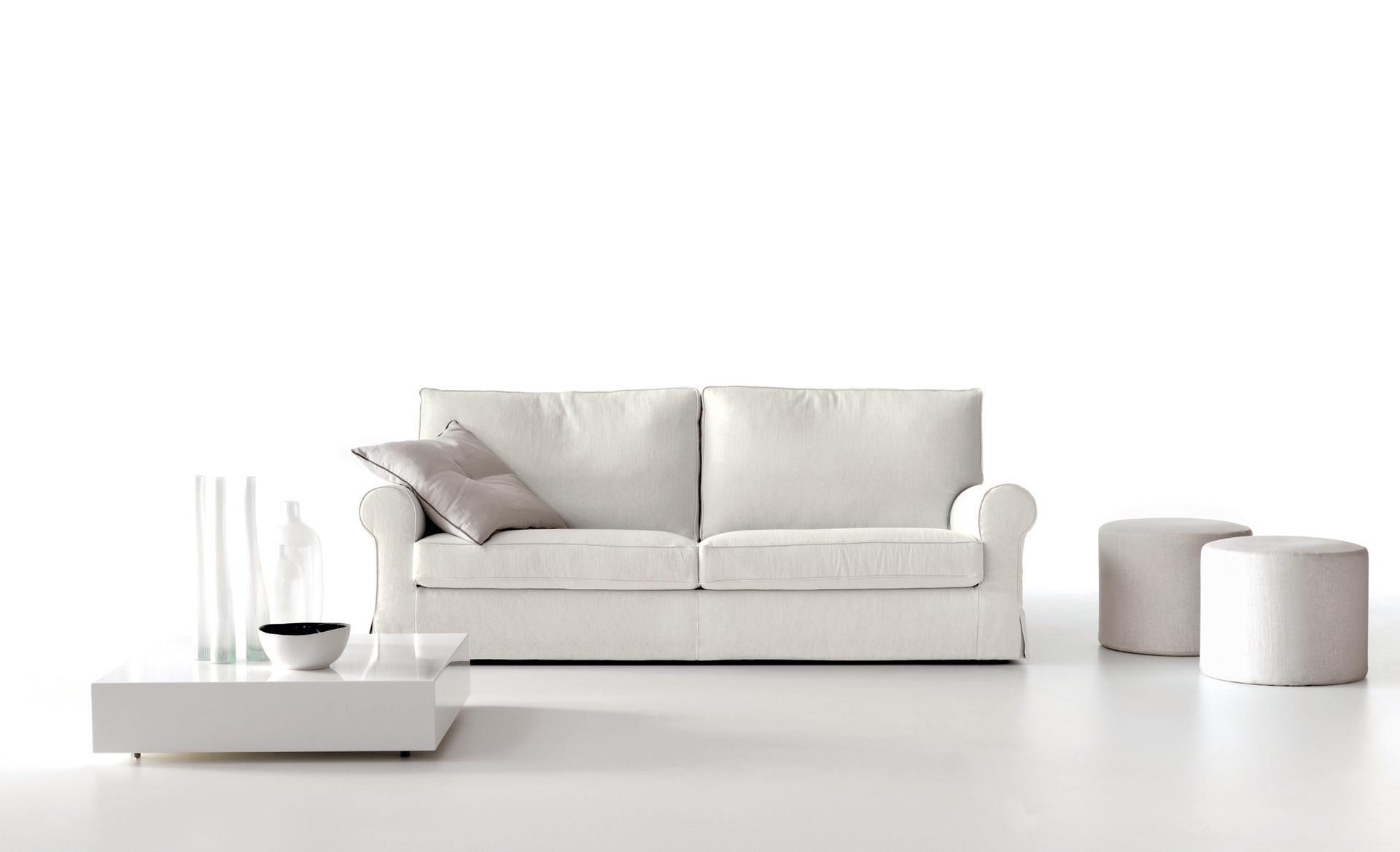 Fabric sofa with removable cover | Milord by Dema