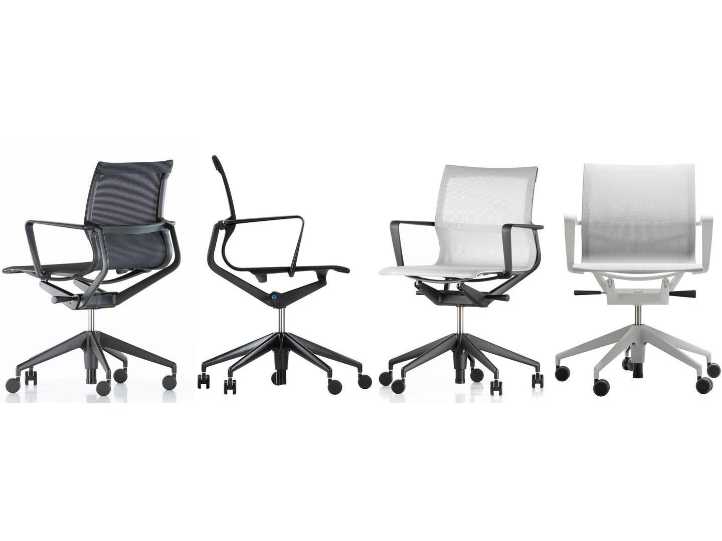 Swivel office chair with armrests | Physi by Vitra
