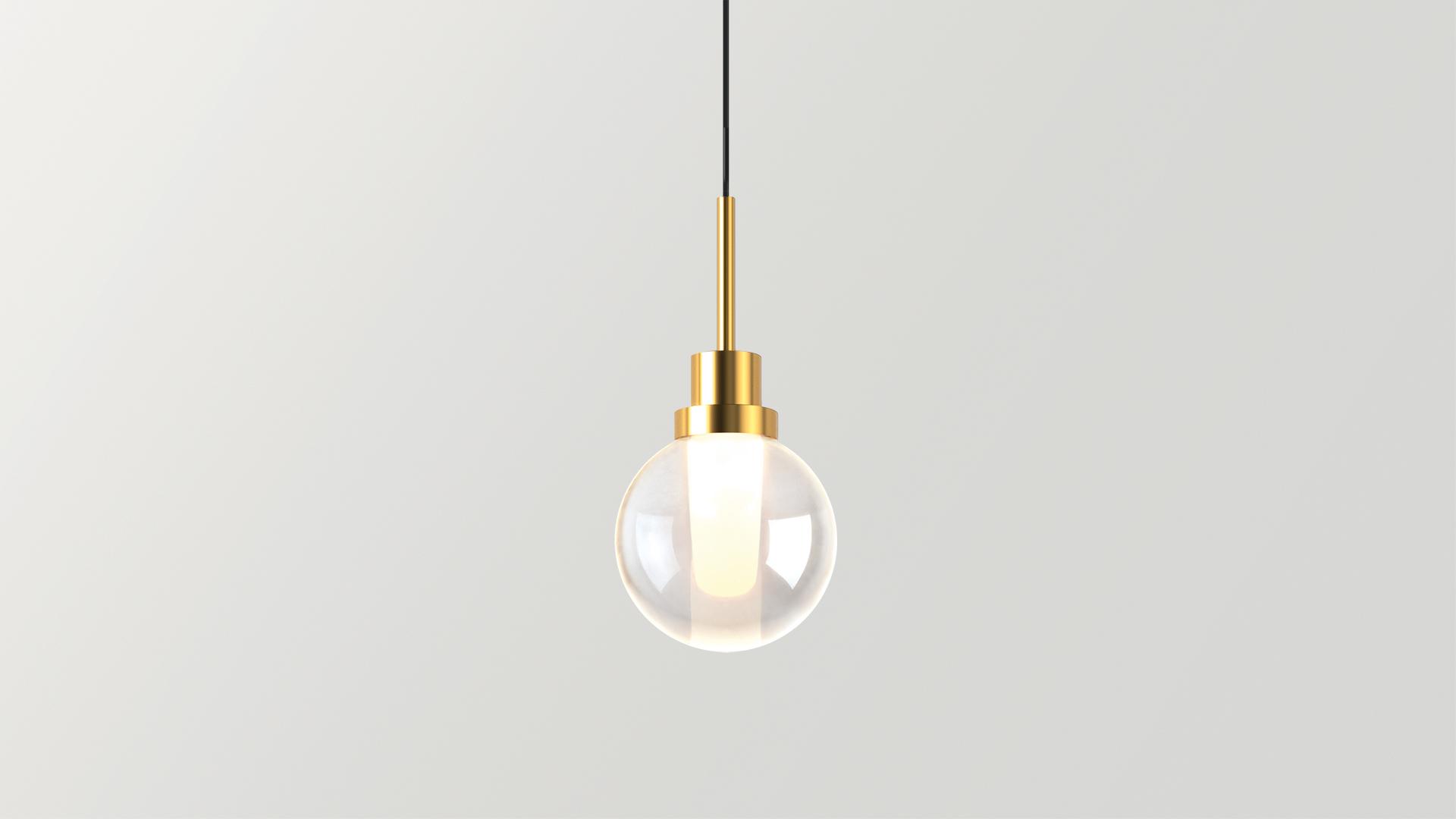 LED glass pendant lamp |  by Arkoslight