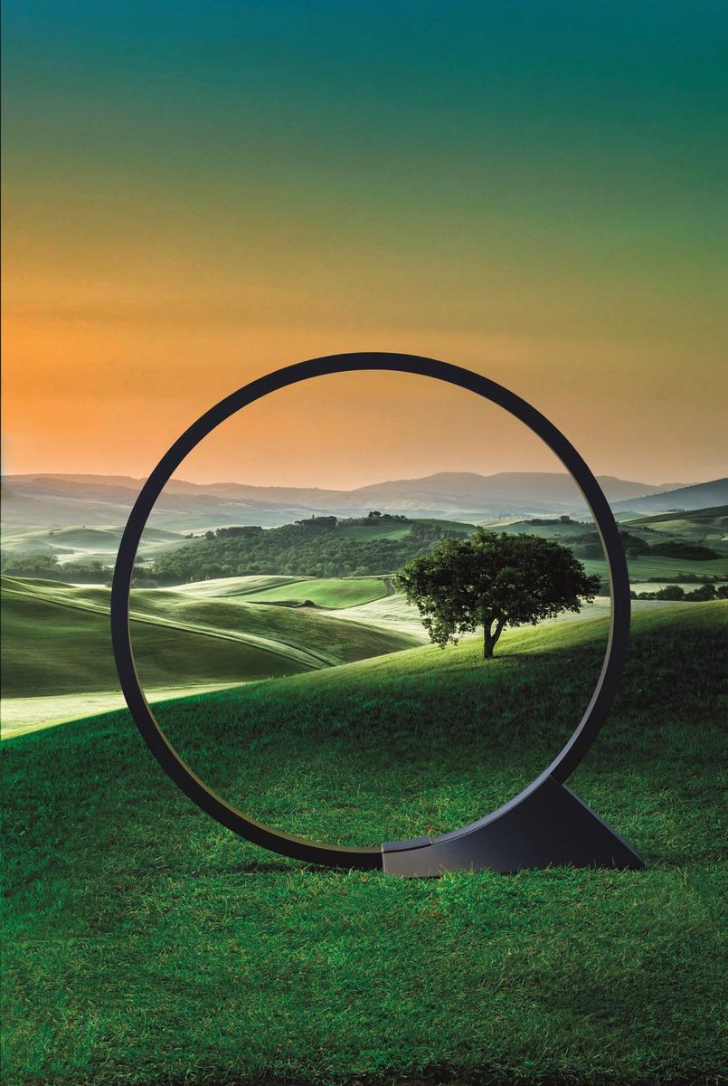 LED aluminium floor lamp | o' by Artemide