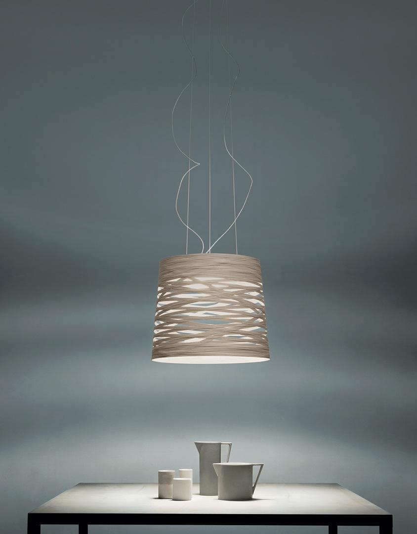 Metal pendant lamp | Tress by Foscarini