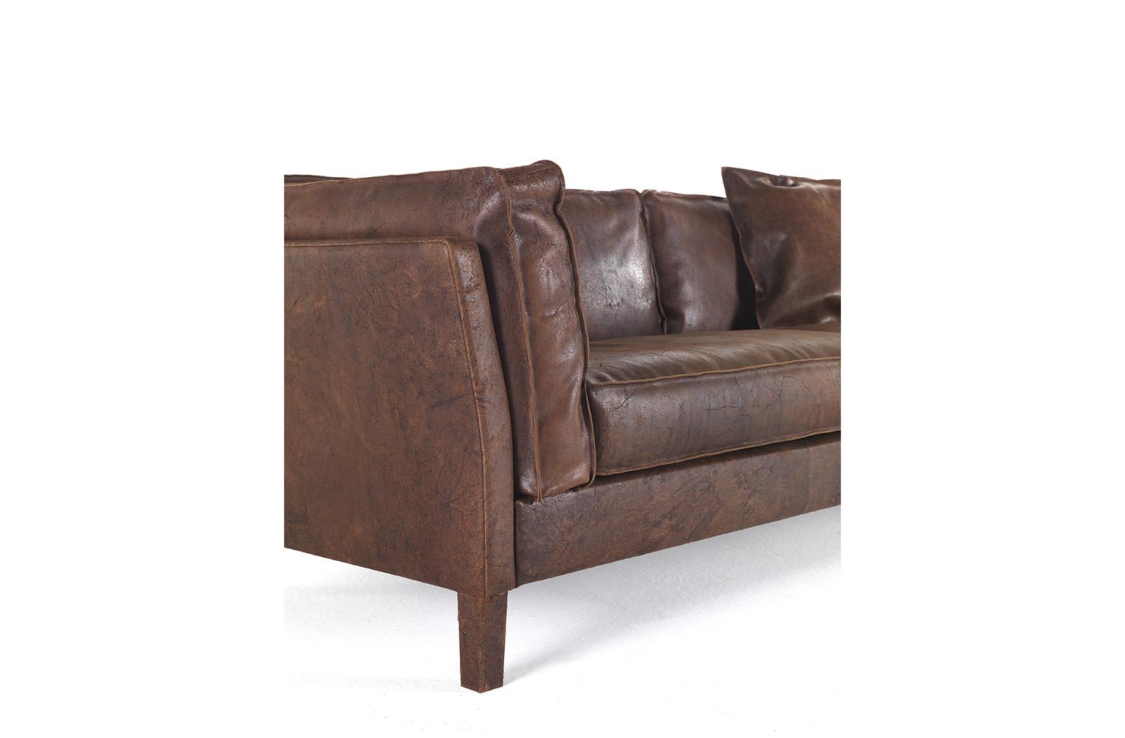 3 seater leather sofa | Loft by Gianfranco Ferre Home