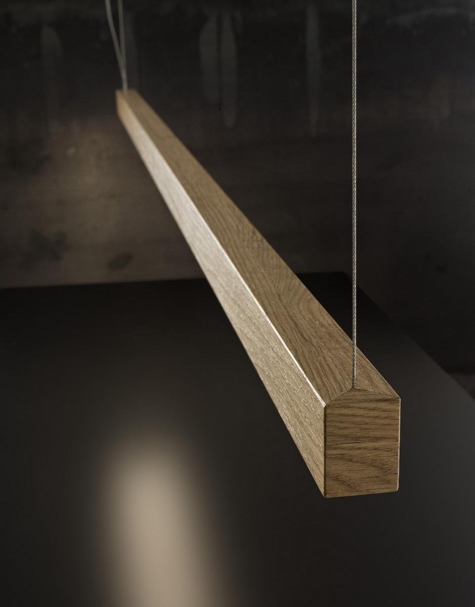 LED oak pendant lamp | Lanacotta by Olev