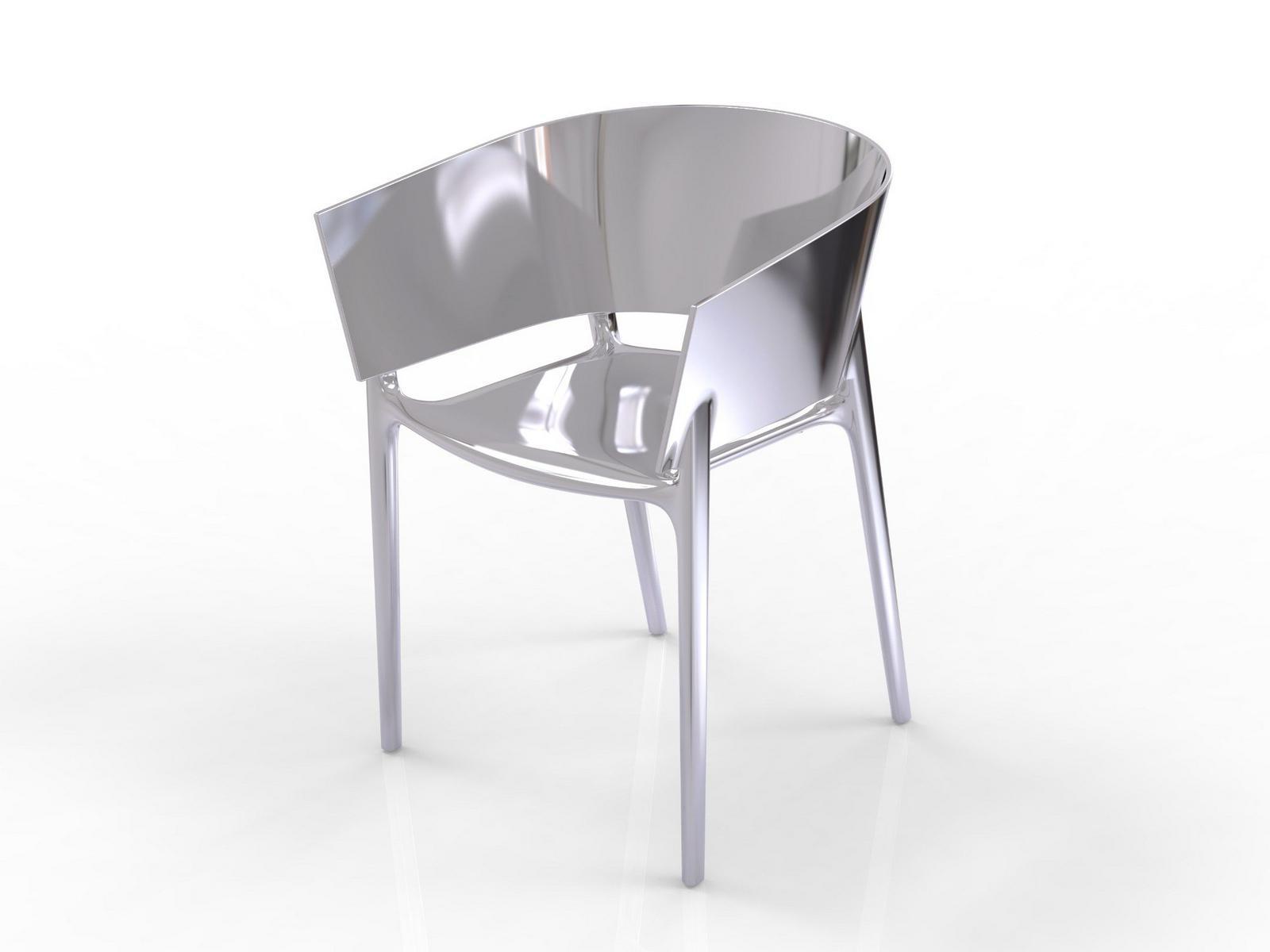Garden chair with armrests | Africa Premium by Vondom