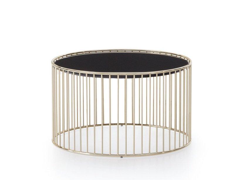 Coffee table | Caulfield Gold by Minotti