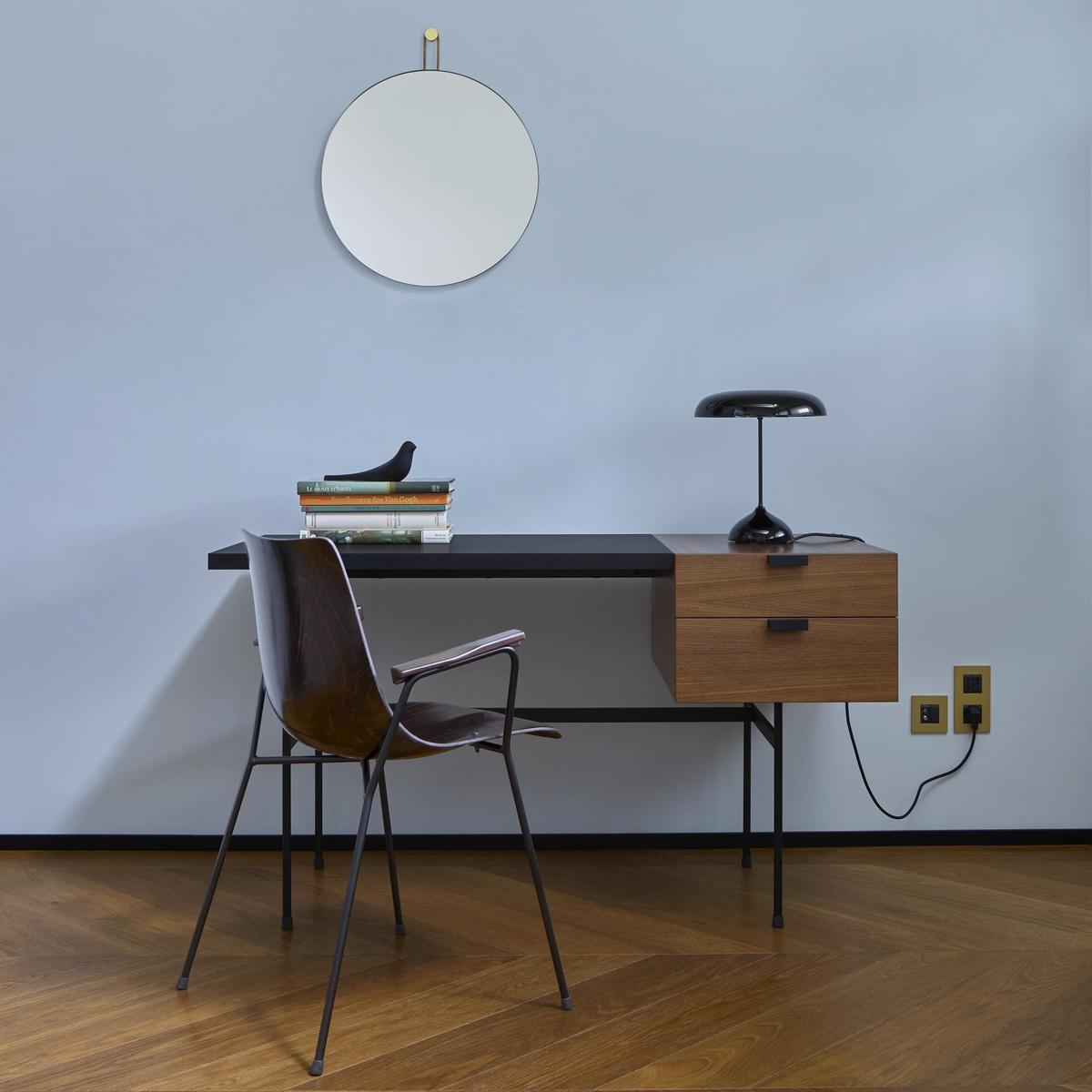 Rectangular wooden writing desk with drawers | Tanis by Ligne Roset