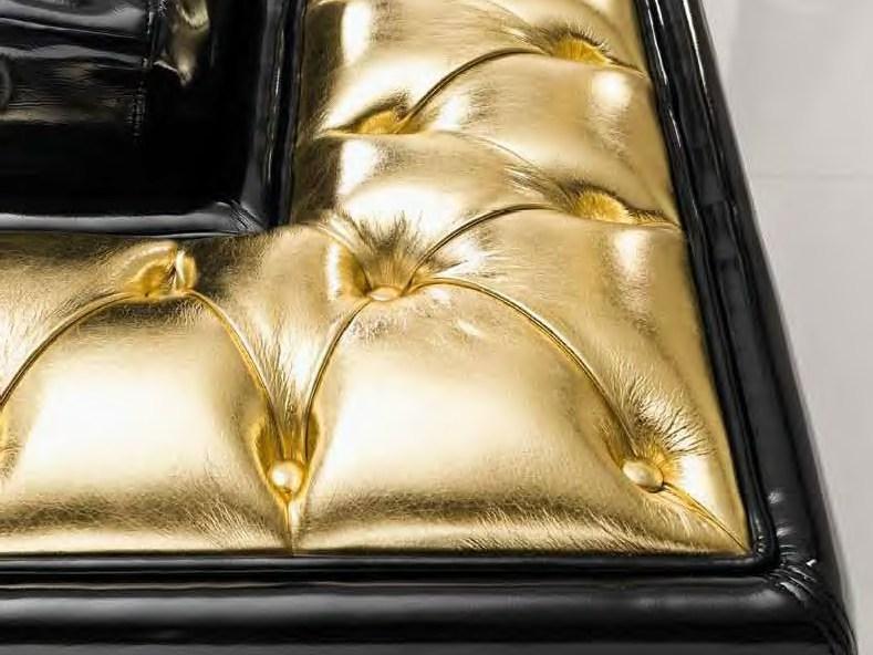 Tufted 3 seater sofa | Minimal Baroque by Modenese Gastone