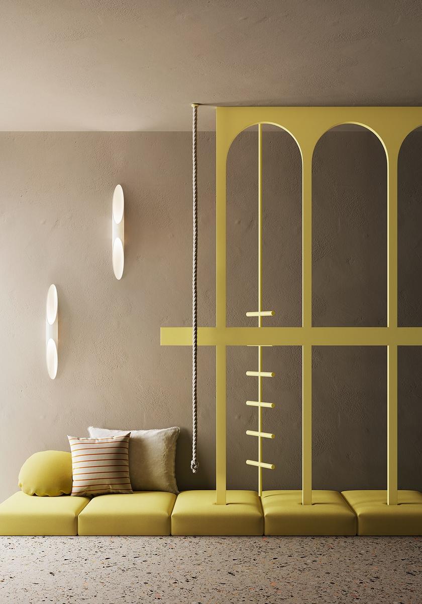 Plexiglass wall lamp | Shakti by Kundalini