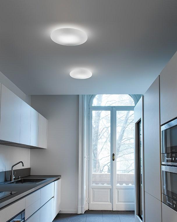 Blown glass wall lamp / ceiling lamp | Disco by Panzeri