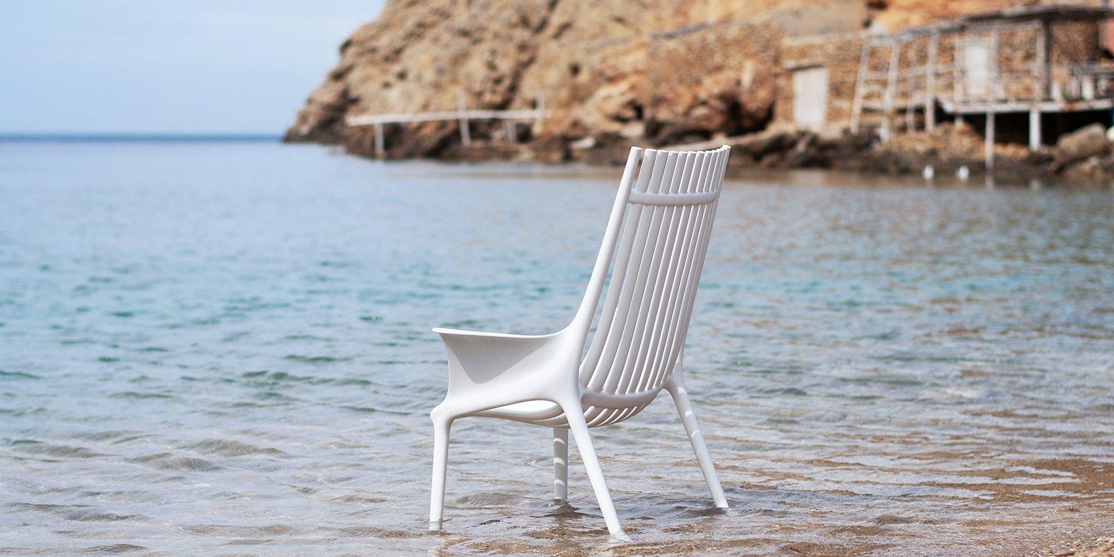Garden easy chair high-back | Ibiza by Vondom