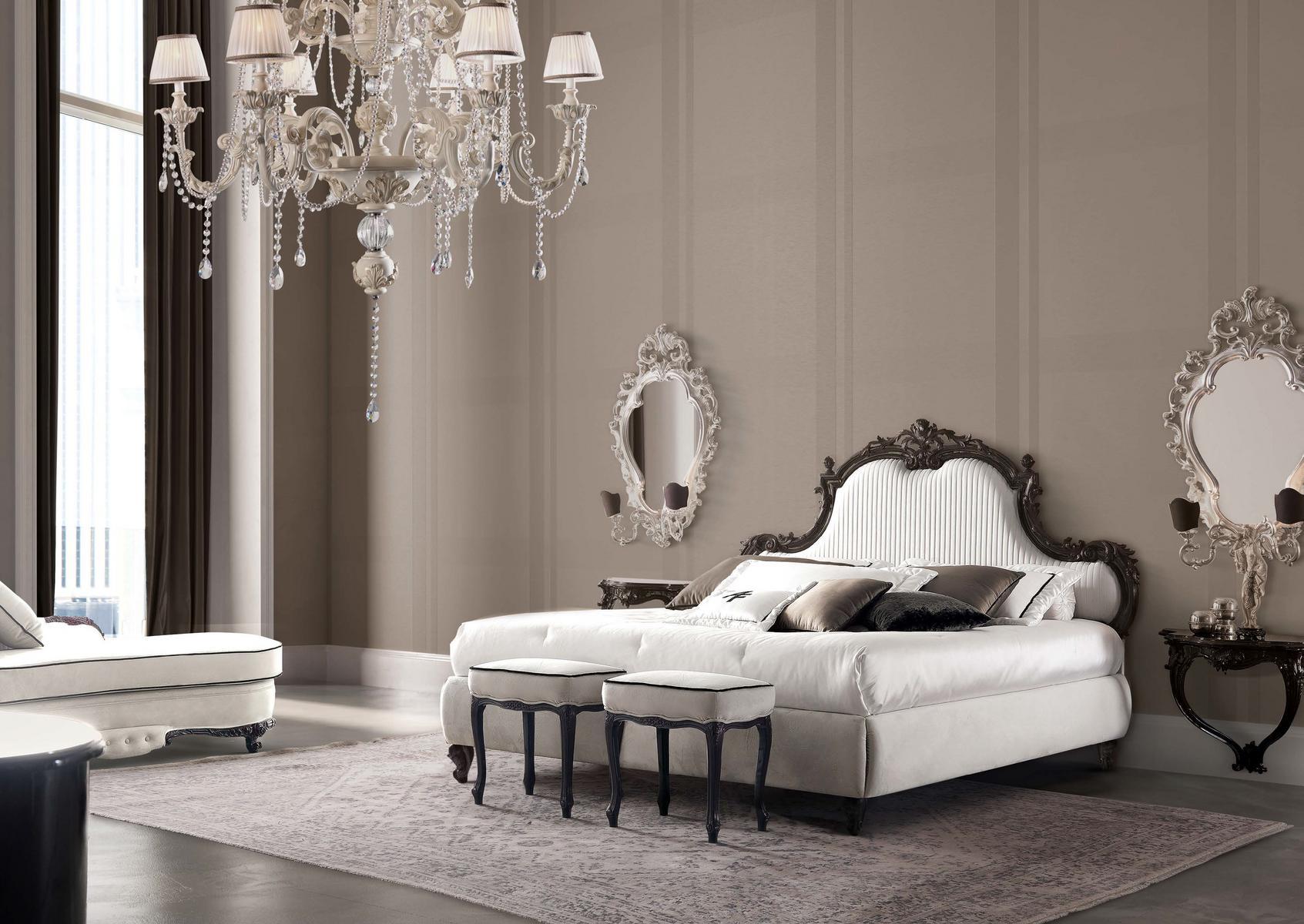Upholstered fabric double bed | Tornabuoni by Andrea Fanfani