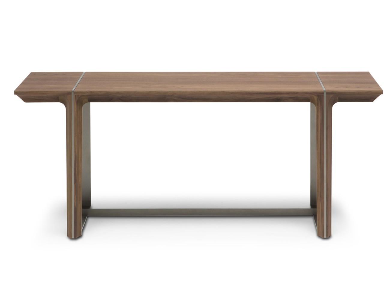 Rectangular solid wood console table | Kendo by Natuzzi Italia