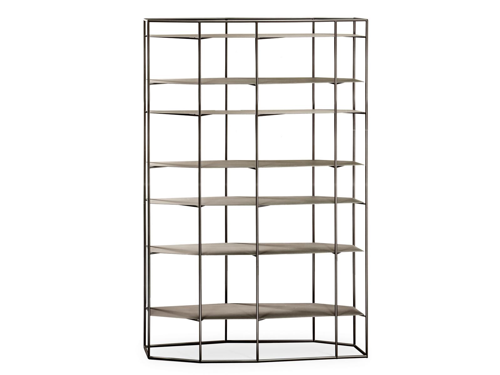 Iron bookcase | Diadema by Cantori
