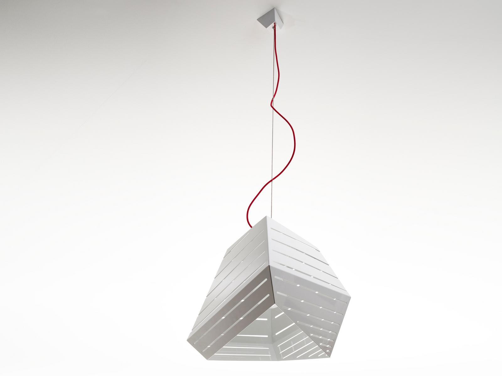 Direct light iron pendant lamp | Dadì by Zava