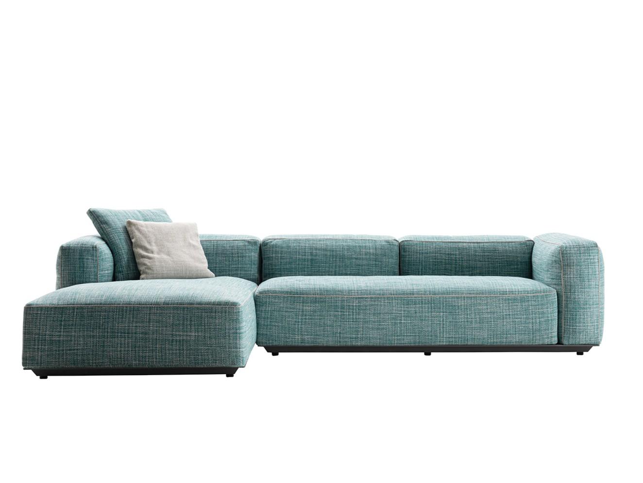 Sectional fabric garden sofa | Hybrid by B&B Italia