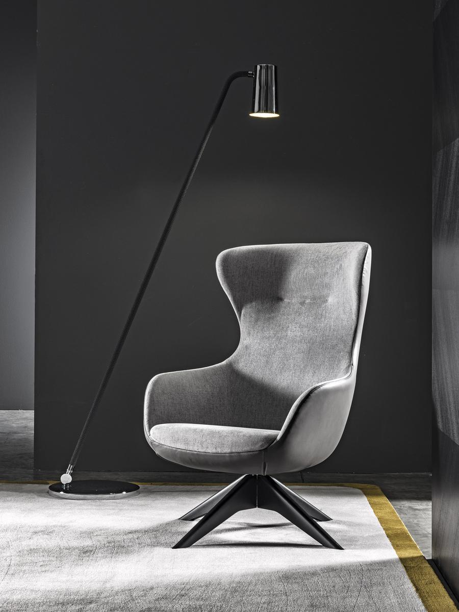 Metal floor lamp | Up by Contardi