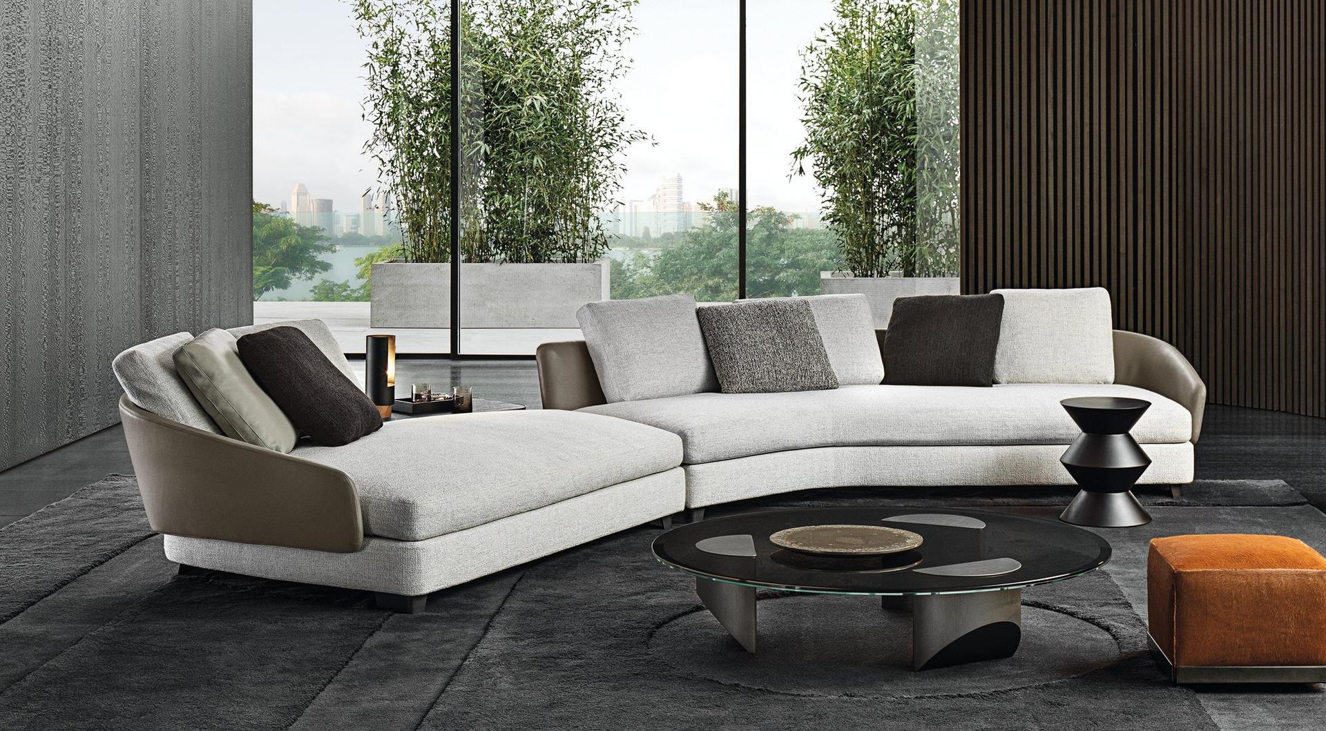 Sectional sofa | Lawson by Minotti