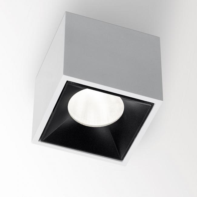 LED ceiling spotlight with dimmer | Boxy Xl S by Delta light