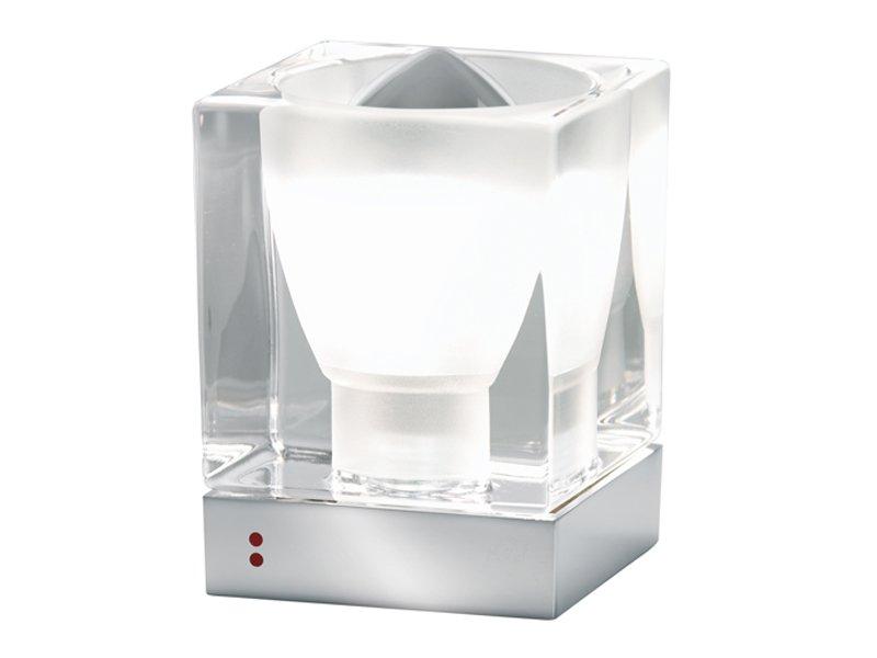 Glass table lamp | Cubetto by Fabbian