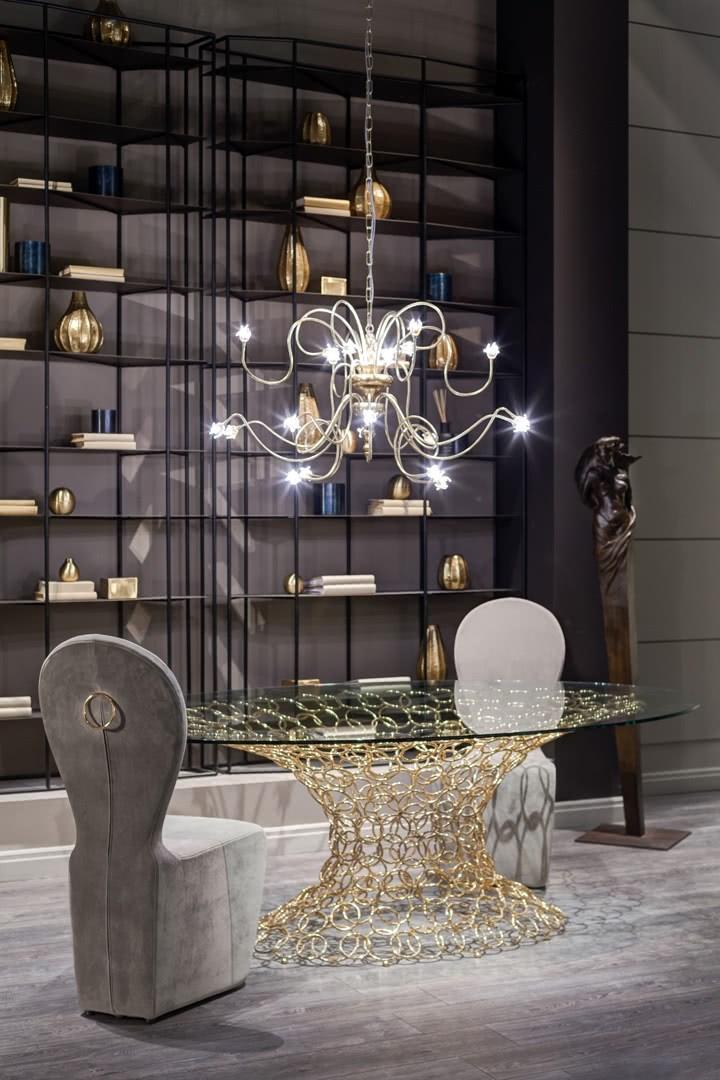 Iron chandelier | Rialto by Cantori