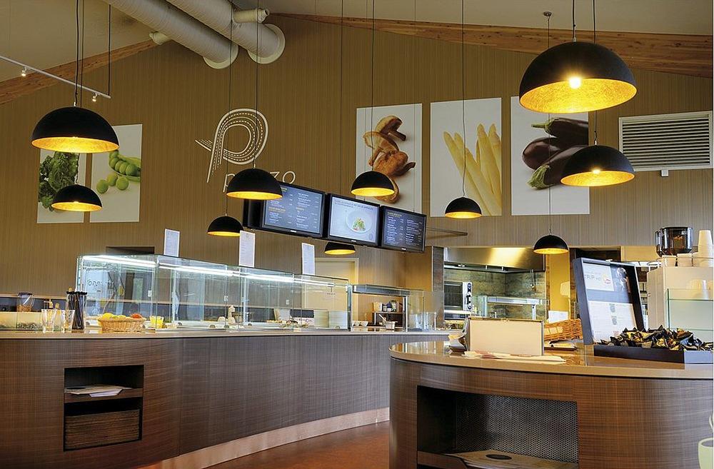 Plastic pendant lamp with dimmer in a contemporary style | Forchini by SLV