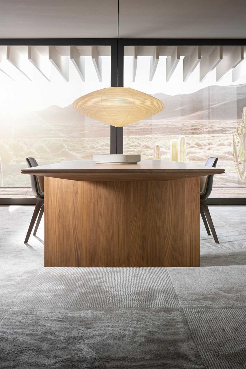Rectangular wooden table | Ava by Molteni
