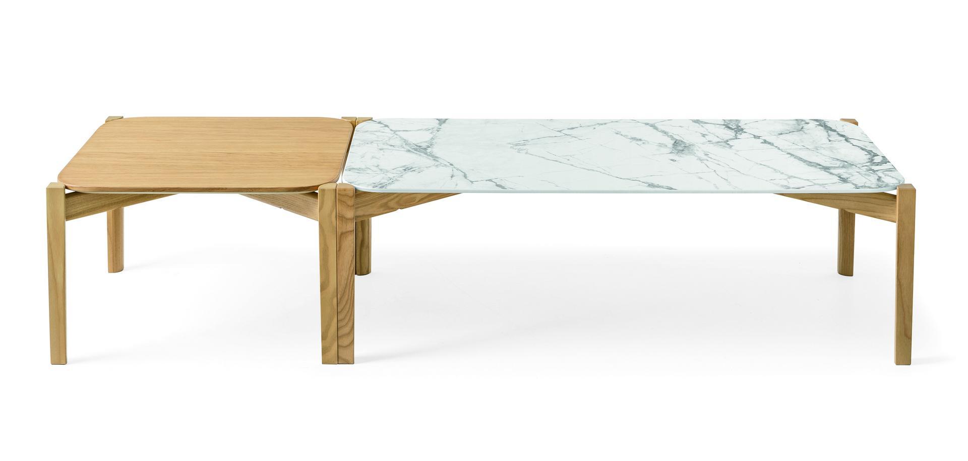 Square ceramic coffee table | Palette by Calligaris