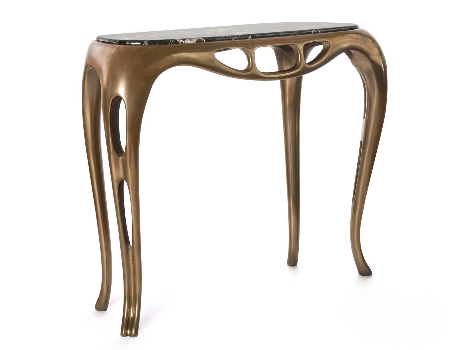 Rectangular wooden console table | Omero by Ezio Bellotti