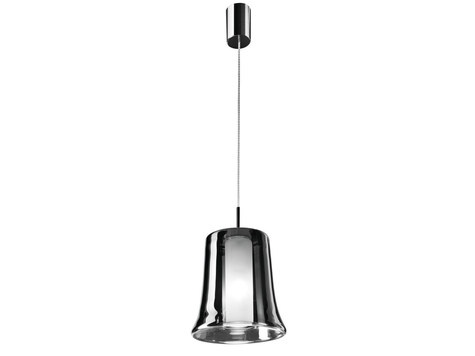 LED Borosilicate glass pendant lamp | Cloche S by Leucos