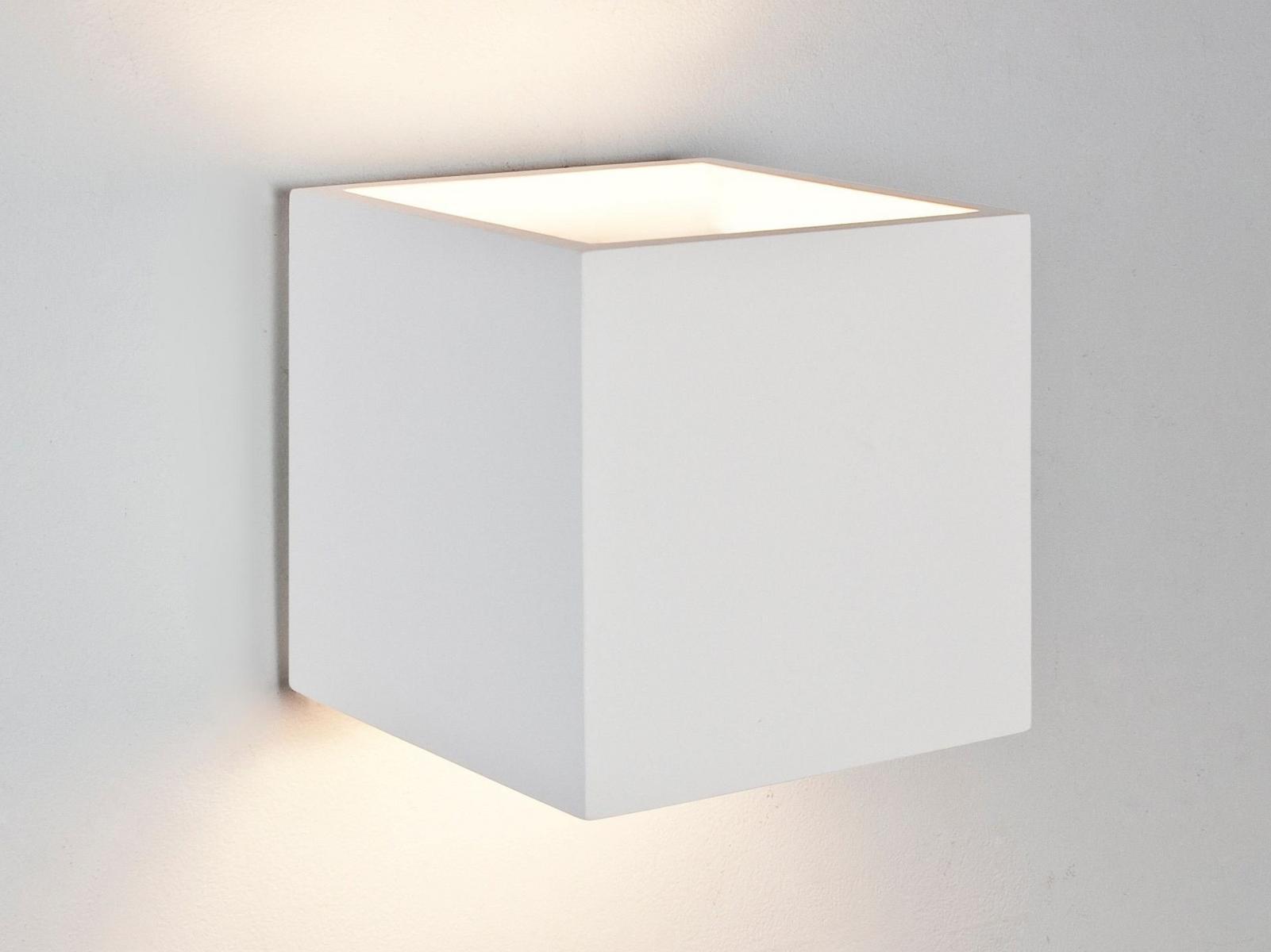 Plaster wall light with dimmer | Pienza by Astro lighting